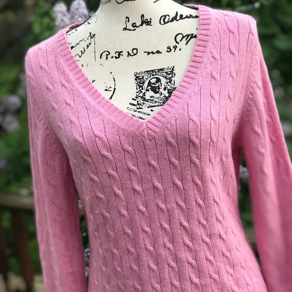 LOFT Pink Sweater - Picture 2 of 3
